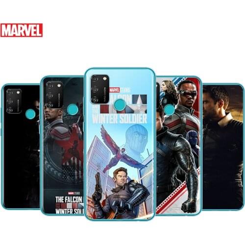 Transparent Cover Falcon Winter Soldier For Honor V30 View 20 V20 30i 30S 30 20S 20E 20i 20 Lite Pro Plus Phone Case