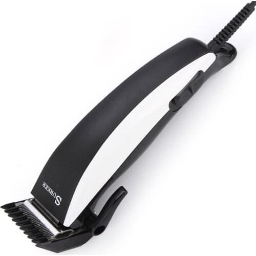 SURKER SK-5601 Household Power Cord Professional Hair Clipper Adjustable Hair Clipper Adult Hair Clippers Hair Trimmer with EU