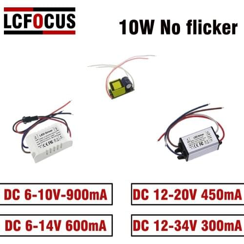 Constant Current 300mA 450mA 600mA 900mA Lighting Transformer Power Supply 12 14 16 18 20 30 W Watt LED Driver