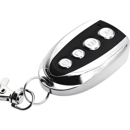 Nice Universal Garage Door Remote Control 433MHZ Opener Cloning 4 Key Auto Car Rolling Code Gate 433 Remote Control Duplicator