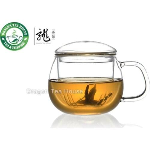 Vatiri Clear Glass Mug w/t Infuser 300ml 10.6oz VTC0009