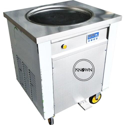 The factory price sale one pan fried ice cream machine yogurt fried ice cream machine
