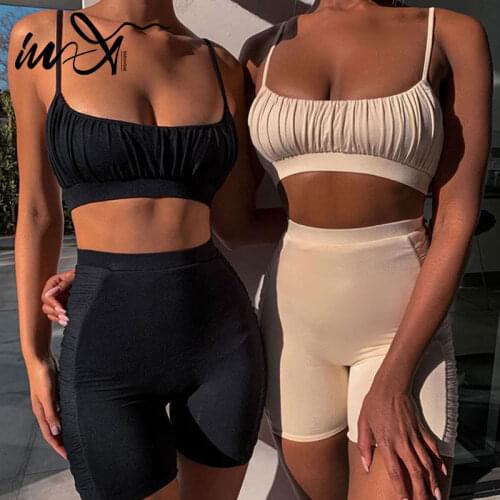 In-X Sports Bra and Leggings Set 2 Piece Set Workout Clothes for Women Sports Wear for Women Gym Clothing Athletic Yoga Set new