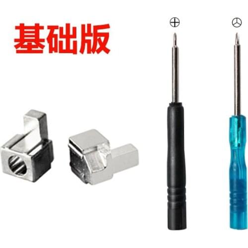 10 Pcs a lot Professional Repair Tool Parts Alloy Buckle Lock Kit for N S Switch NX Joy-Con Controller with 2pcs Screwdrivers