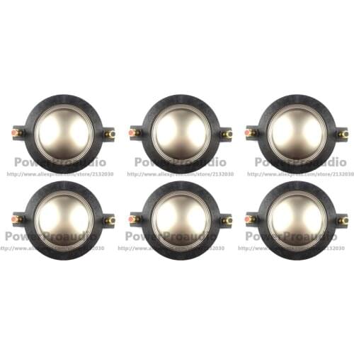 6pcs 72.2 72.5 mm Treble Voice Coil Speakers 72 core Titanium Film Tweeter Ring Voice Diaphragm Speaker Accessories DIY
