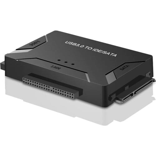 USB 3.0 to SATA IDE ATA Data Adapter 3 in 1 for PC Laptop 2.5" 3.5" HDD Hard Disk Driver HDD SSD Converter With Power Adapter