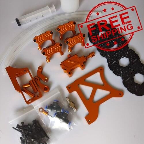 Baja 4 wheel Hydraulic Disc Brake For 1/5 scale HPI Baja 5B 5T 5SC RC CAR