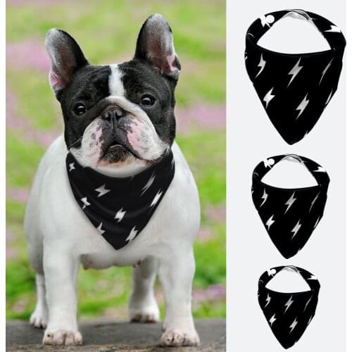 Pet Dog Bandana Collar Small Large Dog Bandana Scarf Tie Neckerchief Collar for Dogs Cats Bow Ties Dogs Grooming Accessories