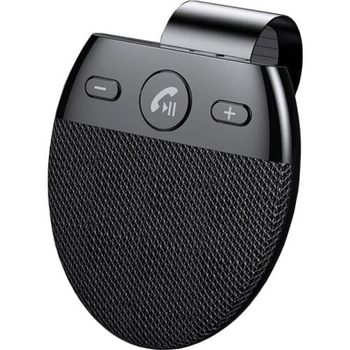 Bluetooth Car Wireless Handsfree Speakerphone Audio Receiver Car MP3 Player with Microphone Support 2 Phone Connected