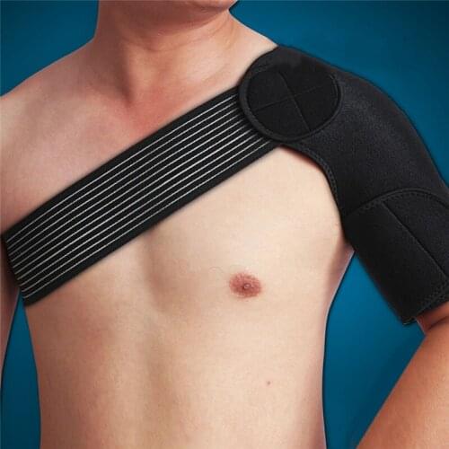 Breathable Seamless Sewing Shoulder Support Sports Single Protector Brace Strap Belt Pain Sprains Newest