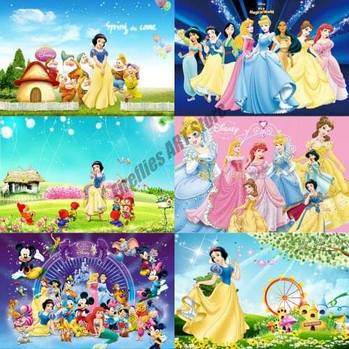 Canvas Painting Snow White Anime Cartoon Disney Wall Art Nordic Posters and Prints Home Decoration Pictures Living Room Decor