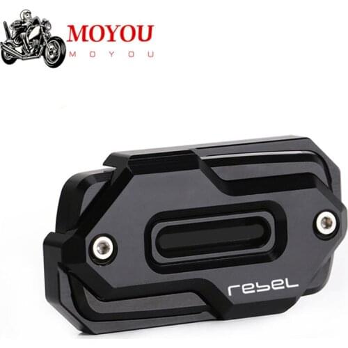 For Honda REBEL Rebel 300 Rebel 500 2017-2019 Front Brake Fluid Reservoir Cover Cap high quality Motorcycle Accessories
