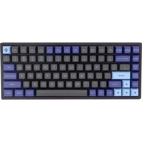 Misty Rain Blue OSA Double-shot ABS Keycap 232keys Set For Mechanical keyboard Cherry MX switch 104 87 61 64 87