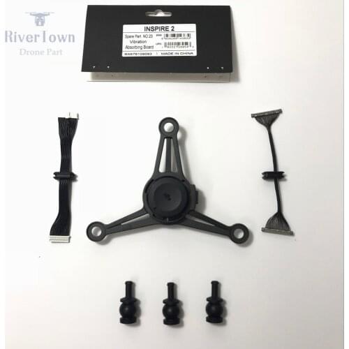 Original DJI Inspire 2 Gimbal Vibration Absorbing Board Module Shock Absorber Plate Panel Service Parts Repairing for DJI Drone