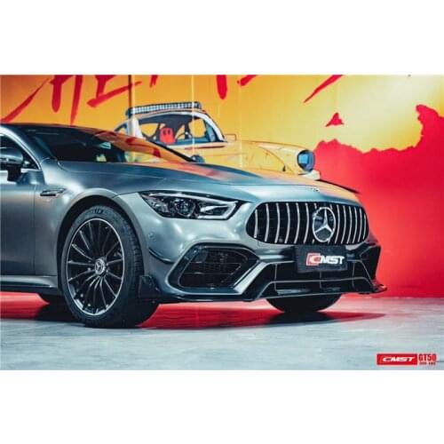 Suitable for Gt50 Benz Gt53 Modified Bar Surround Carbon Fiber Front Side Skirt and Rear Lip Tail