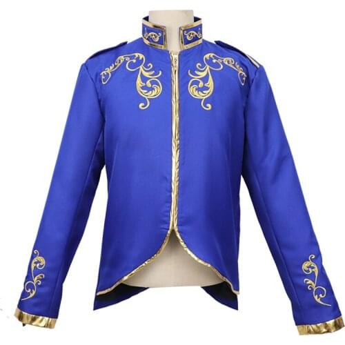 Retro Vintage ancient Court royal Coat togae Men Suits Fashion Gothic medieval Cloth Uniform Halloween Carnival Cosplay Costume