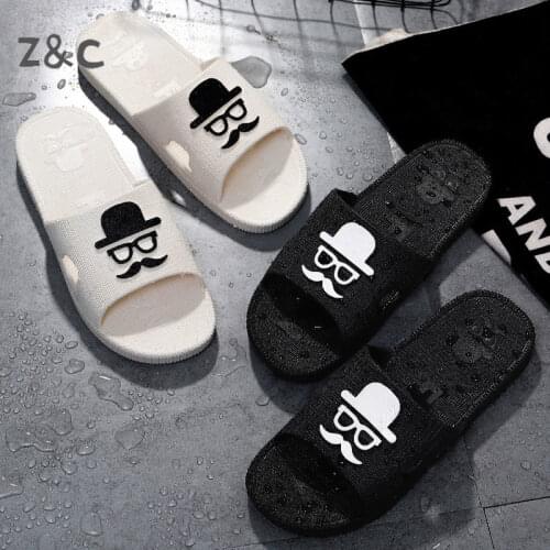 Slippers Womens Summer 2020 Home Soft Bottom Indoor Bathroom Bathing Non-skid Wear Mens Cool Towers Home Slippers Flip flops