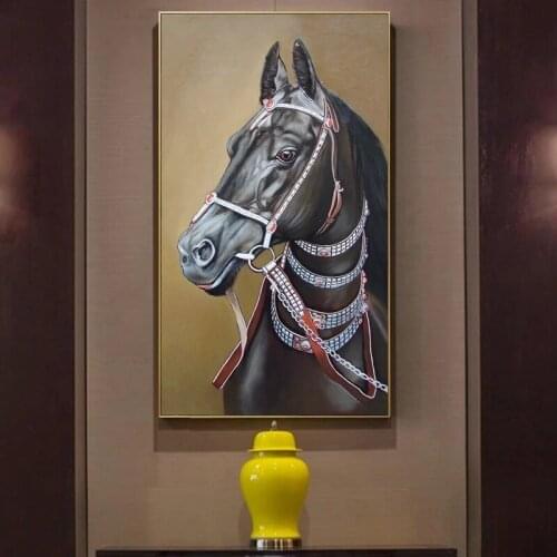 Modern Horse Canvas Art Paintings On The Wall Posters And Prints Animals Wall Pictures For Living Room Wall Decoration Cuadros