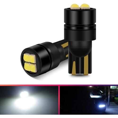 T10 W5W Led Car Turn Side Lights Marker Lamp WY5W 501168 192 Auto Wedge Parking Bulb interior License Plate Light 3030 4SMD 12V