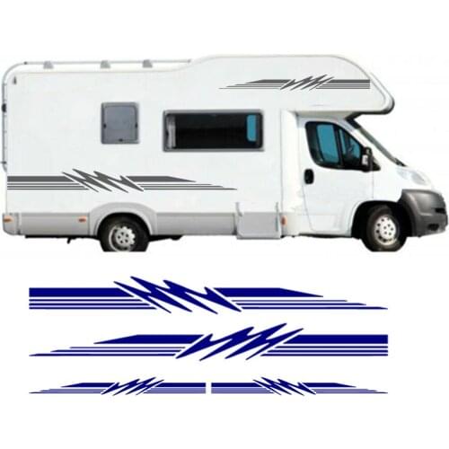 KIT de pegatinas gráficas de vinilo para autocaravana, pegatinas de poste de fc-014 KIT de pegatinas gráficas de vini