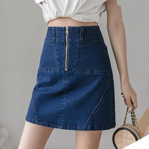 Zeolore Denim Skirts For Women