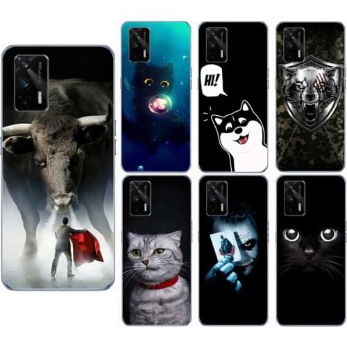 Animal Colorful Case for OPPO REALME GT 5G Silicone Soft Covers for OPPO Realme GT 5G Case Protector Baicvery Back Covers