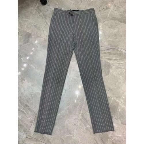 Zk521 Fashion Mens Pants 2021 Runway Luxury famous Brand European Design party style Mens Clothing