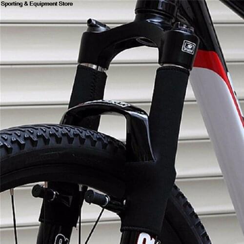 1 Pair Cycling MTB Bike Front Fork Protective Pad Guard Wrap Cover Set Bicycle Accessories Bicycle Frame Chain Protector