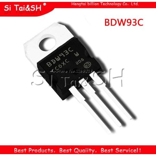 10PCS BDW93C TO-220 BDW93 TO220 NPN Darlington Transistor new original