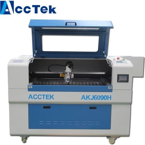6090 1390 metal laser cutting machine 150W 180W water chiller CW5200 cnc laser cutting machine for carbon steel