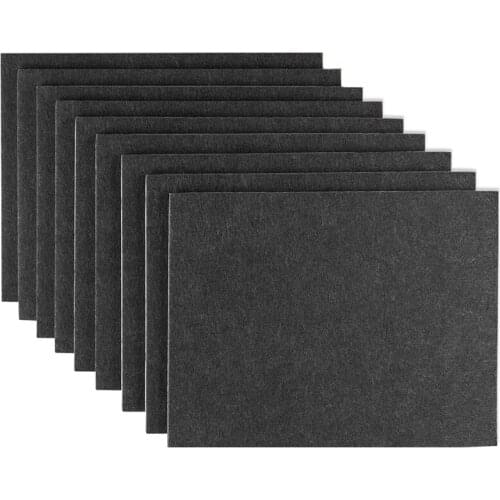9 Pieces 8 inch x 6 inch x 1/5 inch Furniture Felt Pads Self Adhesive, Cuttable Felt Chair Pads, Anti Scratch Floor CNIM Hot