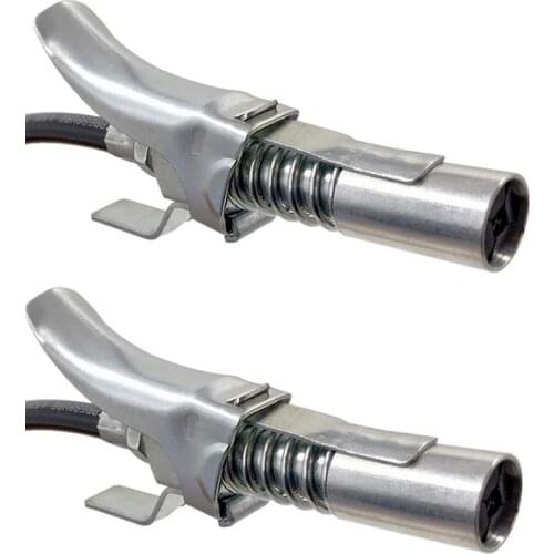 Grease Gun Adapter Car Grease Coupler Ez-Pz Lube Quick Release Lock On Coupling End 1/8” High-pressure Oil Injection Nozzle
