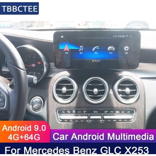 10.25 inch 4G+64G Android For Mercedes Benz MB GLC X253 C253 2016~2018 NTG Car Multimedia player GPS Navi Navigation Mirror link