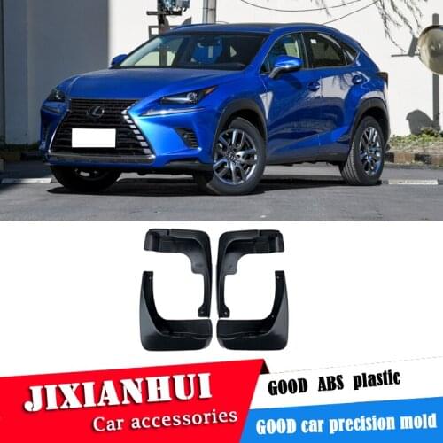 For LEXUS NX300 2017-2020 Mudflaps Splash Guards Front rear Mud Flap Mudguards Fender Modified special