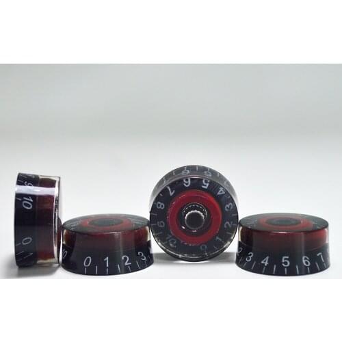 4pcs LP Guitar Bass Tone Knobs Volume Control Knobs Guitar Parts & Accessories