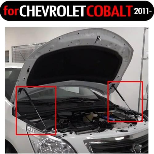 For Chevrolet Cobalt 2011- Ravon R4 Car Styling Auto Front Hood Bonnet Modify Gas Struts Lift Support Shock Damper Absorber