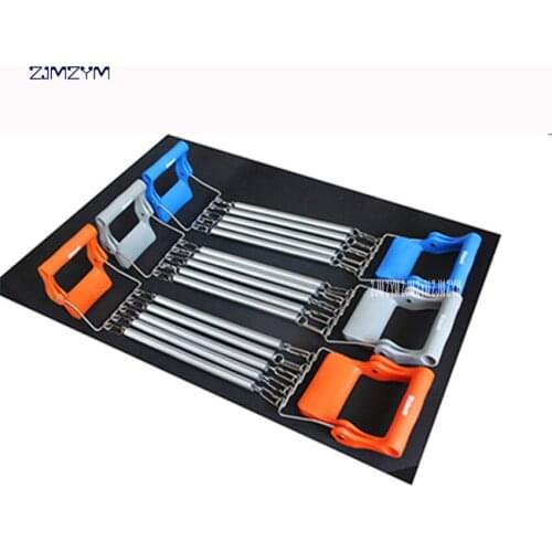 Fitness Gym Carbon steel Muscles Exercise Workout Spring Chest Expander Resistance Bands 1701 Multi-function 5 Tube Bands