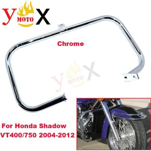 Motorcycle Chrome Engine Guard Buffer Bumper Highway Crash Bar Protector For Honda Shadow Aero VT750 VT750C VT400 2004-2011 2015