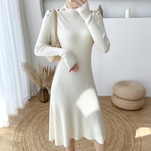Lady Laixi Fashionable Knitted Dresses
