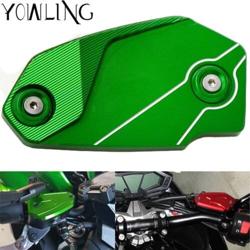 Motorcycle CNC Front Cylinder Reservoir Cover For Kawasaki Z800 z900 2017 2018 ER6N ER6F VERSYS 650 ninja650 ninja 650