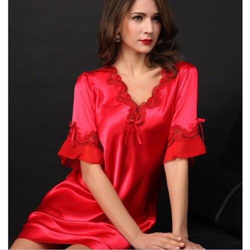 2022 New Arrival Fashion Sexy Women Nightgown,Hot Sale For ladies for summer,autumn new Sleepwears AW4623