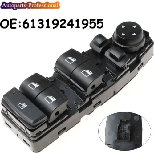 New Car Lifter Master Window Switch Control 61319241955 61319238239 61319179913 For BMW 5 6 F10 F11 F18 F06 F07 X3 F25