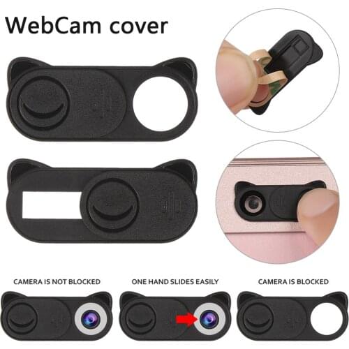 New Ultra Thin Plastic WebCam Cover Slide Camera Sticker Computer Shutter Privacy Security Protector For Phone iPad Tablet