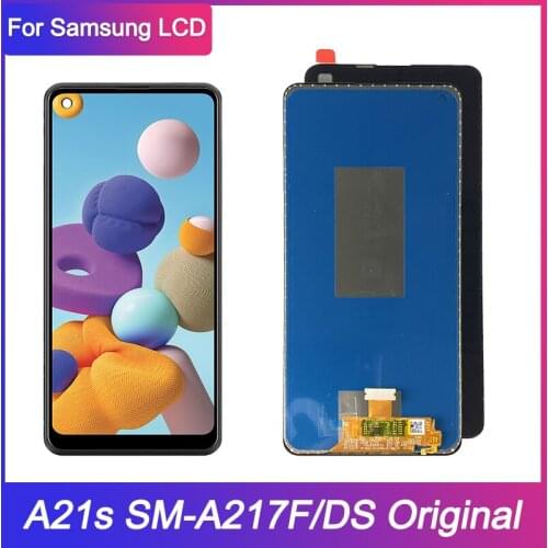Original For Samsung Galaxy A21S A217F A217F/DS A217 LCD Touch Screen Digitizer Display Replacement For Galaxy A21s LCD