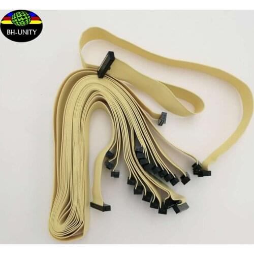 Printhead flat cable for xaar 382 for Wit-color 2000 3000 Smart 600 eco solvent printers printhead wire 26p 4pcs