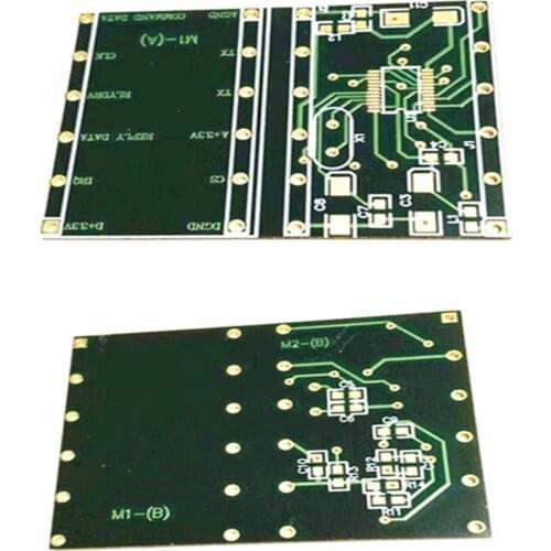 Printed Circuit Board pcb FR4 rigid board with HASL finish, 4mil/4mil track space/gap prototypes welcome