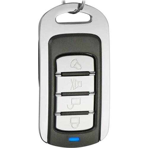 Mini Multifunctional Wireless 4 Button Remote Control Wireless Copy 4 Channel 868MHz For Garage Door With Battery And Key Chain