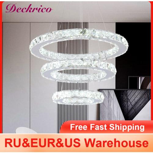 Modern LED Crystal Ceiling Lights Corridor Nordic Ceiling Lamp Light Source Hanging Indoor Lighting Light plafonnier