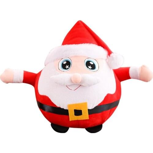 Luminous Plush Toy Music Santa Claus Doll Elk Christmas Decoration Event Grownups Gift Holiday Children Girl Stuffed Plush Toys