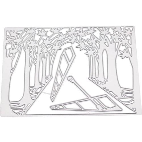 Carbon Steel Street Metal Cutting Dies Stencil DIY Scrapbooking Album Stamp Paper Card Embossing Crafts Decor